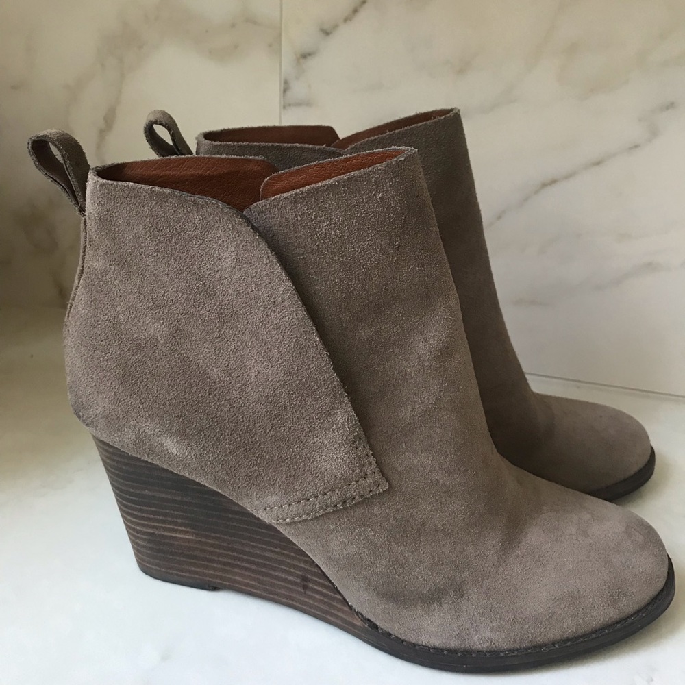 Suede Booties